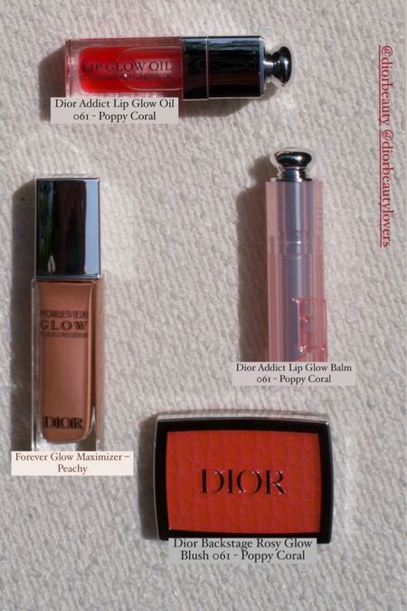 Obsessed with these new Dior makeup products tap in the new poppy coral shade! Such a fun, bright color to try it for the summer #summer #style #makeup #beauty #sephora #dior 

#LTKSeasonal #LTKfindsunder50 #LTKbeauty