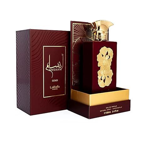 Lattafa Ansaam Gold Eau De Parfum Spray for Unisex, 3.4 Ounce | Amazon (US)