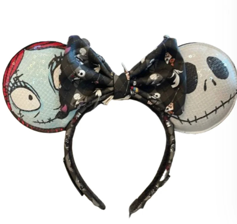 Disney Parks Loungefly &lsquo;Nightmare Before Christmas&rsquo; Ear Headband New With Tag - Walma... | Walmart (US)