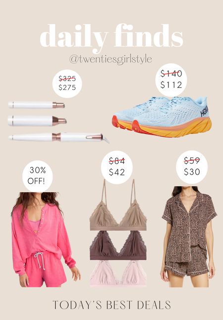 Daily Finds - T3, Hoka shoes, pajamas and more on sale 🙌🏻🙌🏻

#LTKshoecrush #LTKstyletip #LTKbeauty