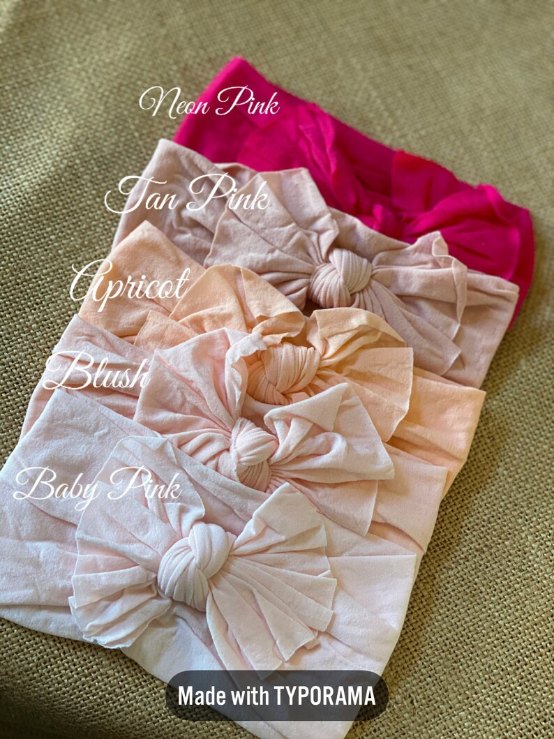 Baby and Toddler Nylon Bow Headbands Nylon Headbands Nylon | Etsy | Etsy (US)