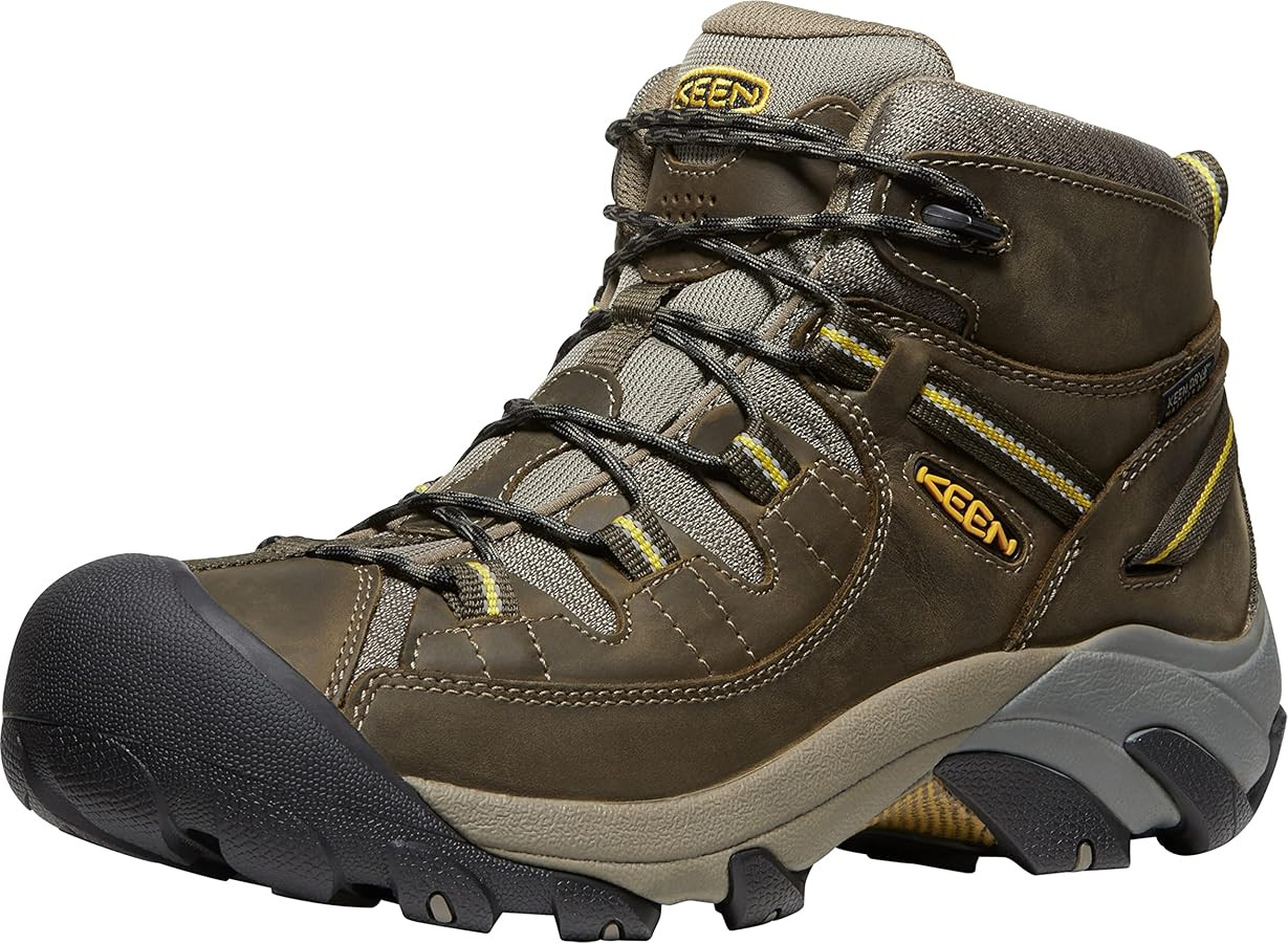 KEEN Men's Targhee 2 Mid Height Waterproof Hiking Boots | Amazon (US)