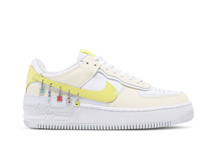Buy Wmns Air Force 1 Shadow SE 'Pale Ivory Light Zitron' - DJ5197 100 | GOAT | GOAT