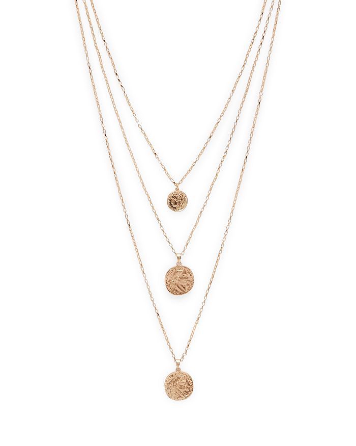 Three-Layer Coin Pendant Necklace, 24" - 100% Exclusive | Bloomingdale's (US)