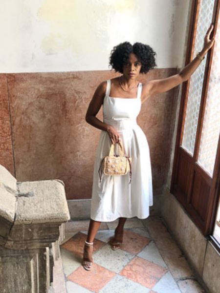 the dress I got engaged in, is a Serbian brand but I found similar, Venice vibes. engagement outfit •end of summer white dress• 

#LTKSeasonal #LTKtravel #LTKeurope