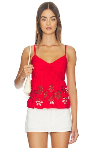 Meru Top in Scarlet | Revolve Clothing (Global)