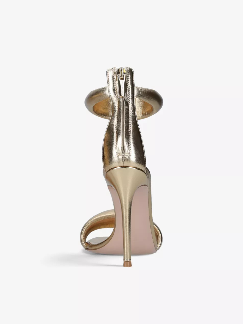 Bijoux metallic leather heeled sandals | Selfridges