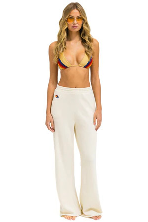 WIDE LEG POCKET SWEATPANTS - VINTAGE WHITE | Aviator Nation