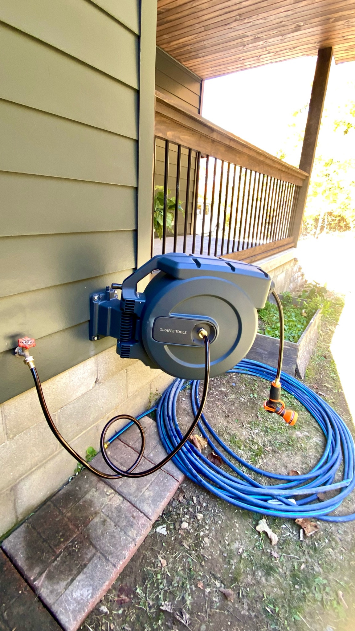 The best outdoor gadget!  The hose reel I have in Louisville that I shared last year is so good I had to have one @benttreelodgeky 

#hose #hosereel #retractablehose 

#LTKHome #LTKHoliday #LTKSeasonal