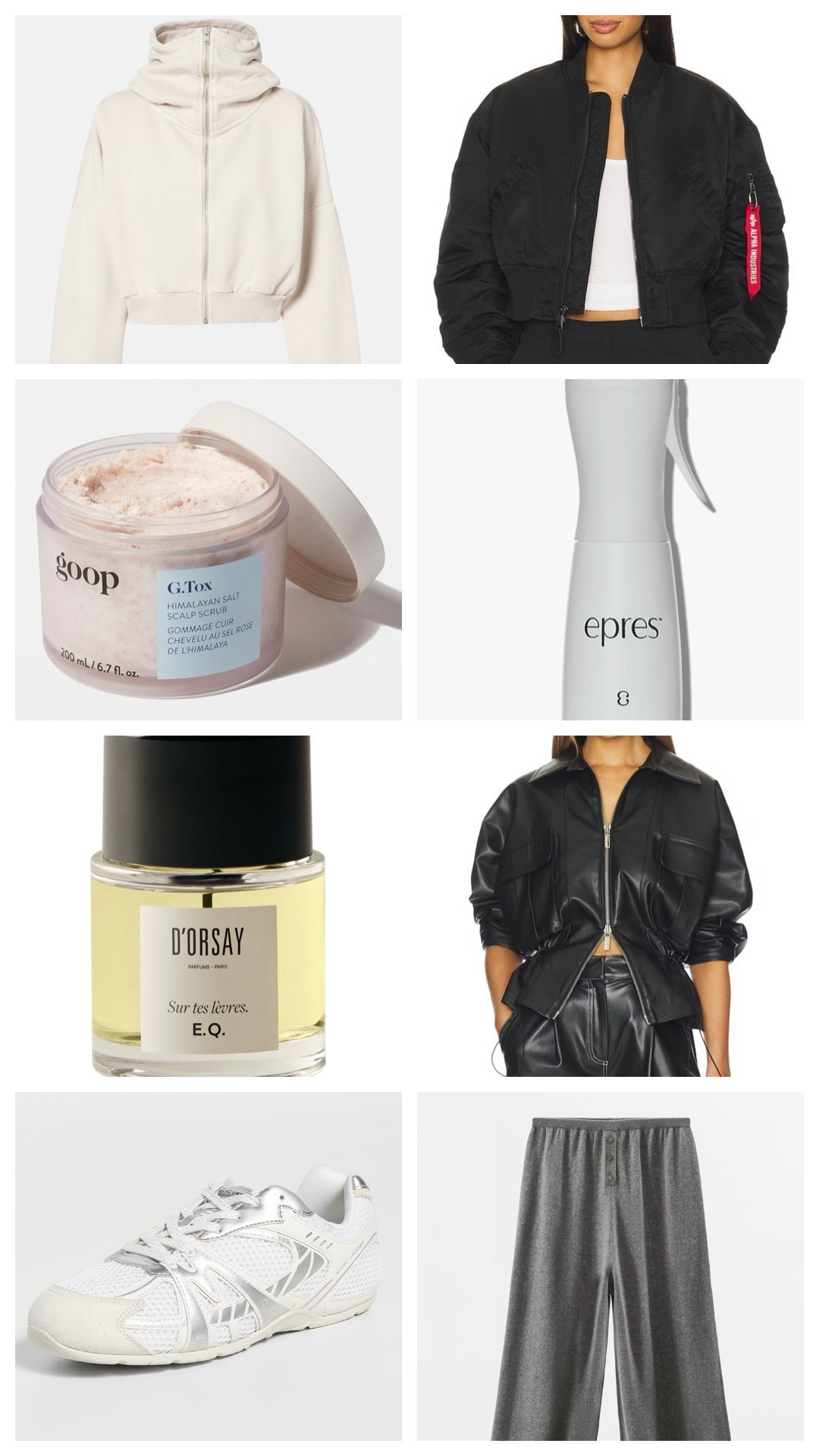 Everything repurchased, added to cart or bought this month 