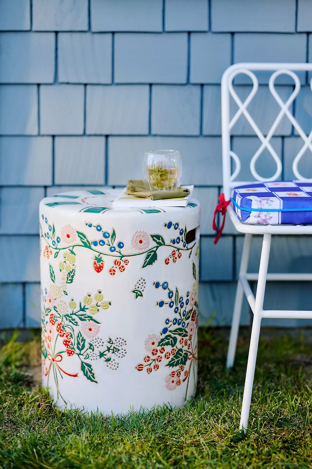 Anja Ceramic Side Table | Anthropologie (US)