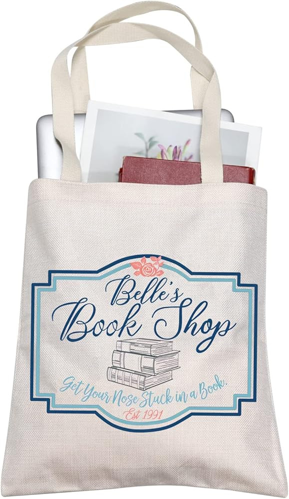 BLUPARK Movie Character Bag Princess Gift Movie Merch Movie Inspired Gift Princess Bag Book Lover... | Amazon (US)