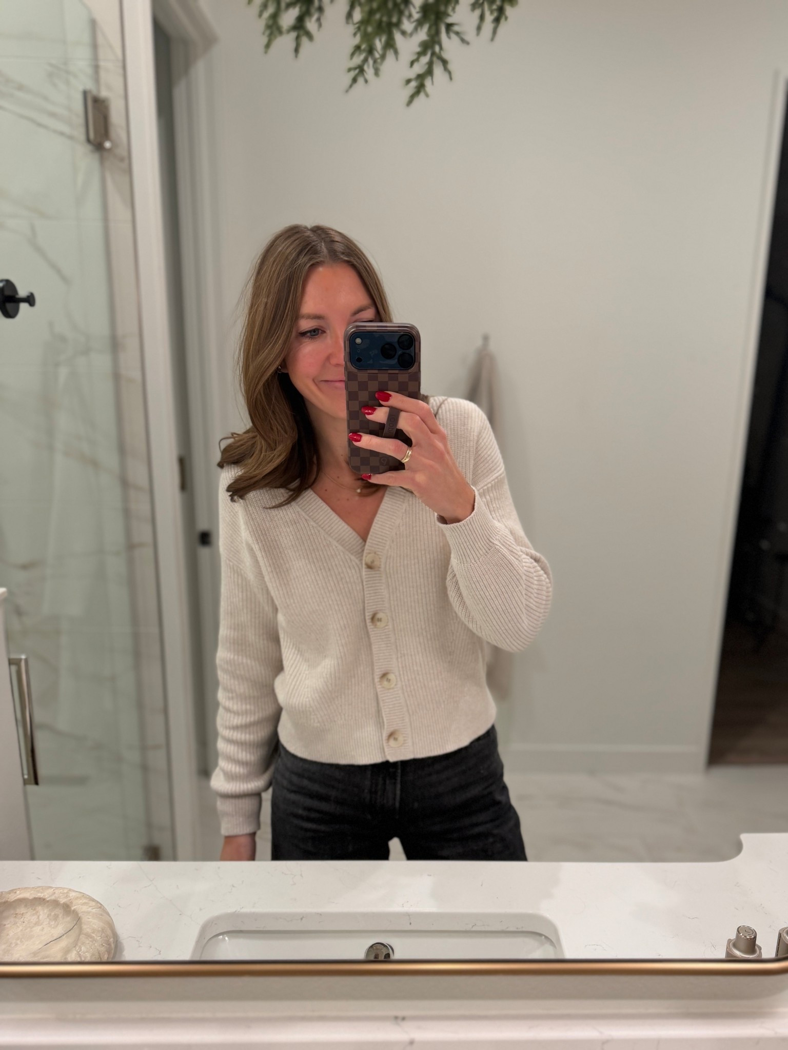 Obsessed with a cozy cardigan lately. This one’s old from Loft but linked a few similar  

#LTKSeasonal #LTKSaleAlert #LTKFindsUnder50