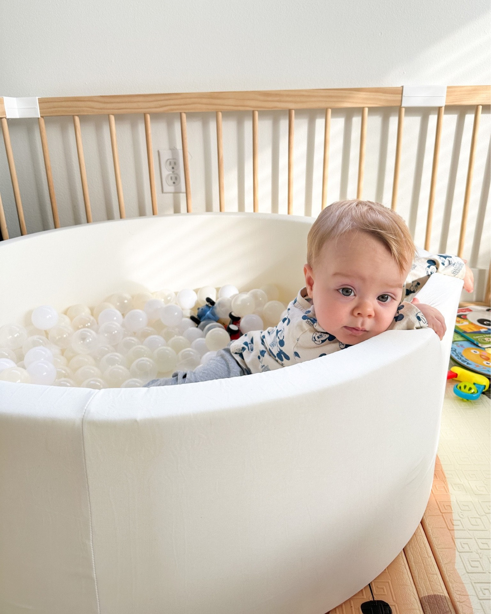 My baby absolutely loves this ball pit! Grab it now for $50! #toddlergiftidea #babyshowergiftidea #onsalenow #amazonfind

#LTKbaby #LTKsalealert #LTKFind
