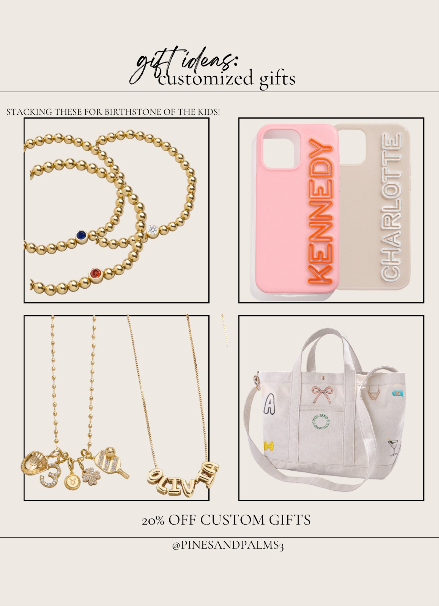 BaubleBar customized gift sale 

#LTKCyberWeek #LTKGiftGuide