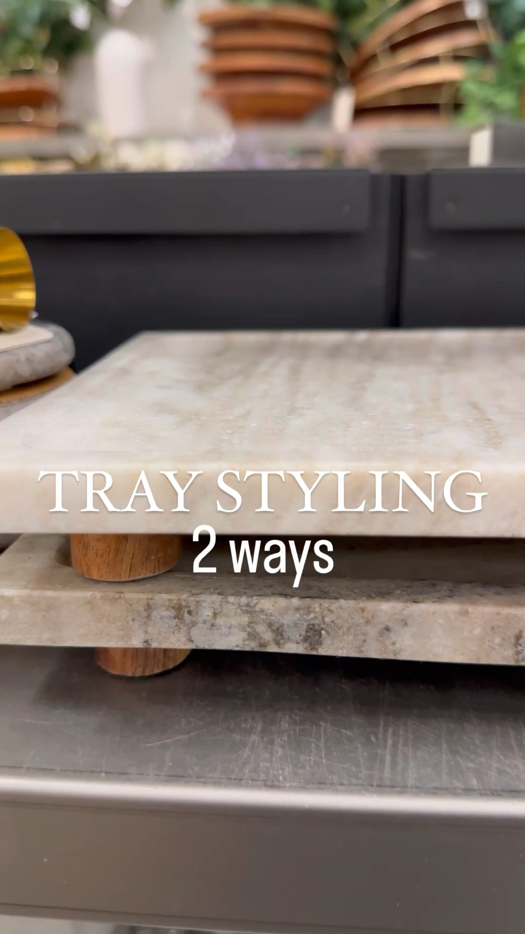 Versatile marble tray can be styled so many ways! 

#LTKhome