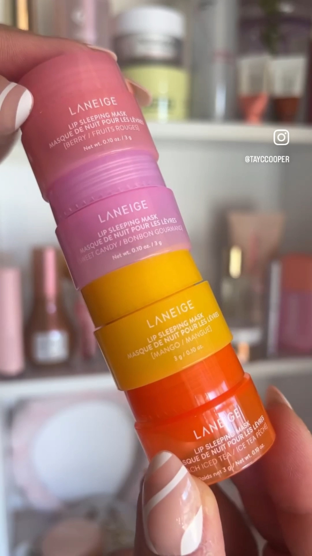 Laneige lip masks will forever be my favorite! They are so nourishing and healing for your lips (plus the scents are amazing).

#sephora #skincare #beautyfinds

#LTKWatchNow #LTKBeauty #LTKFindsUnder50
