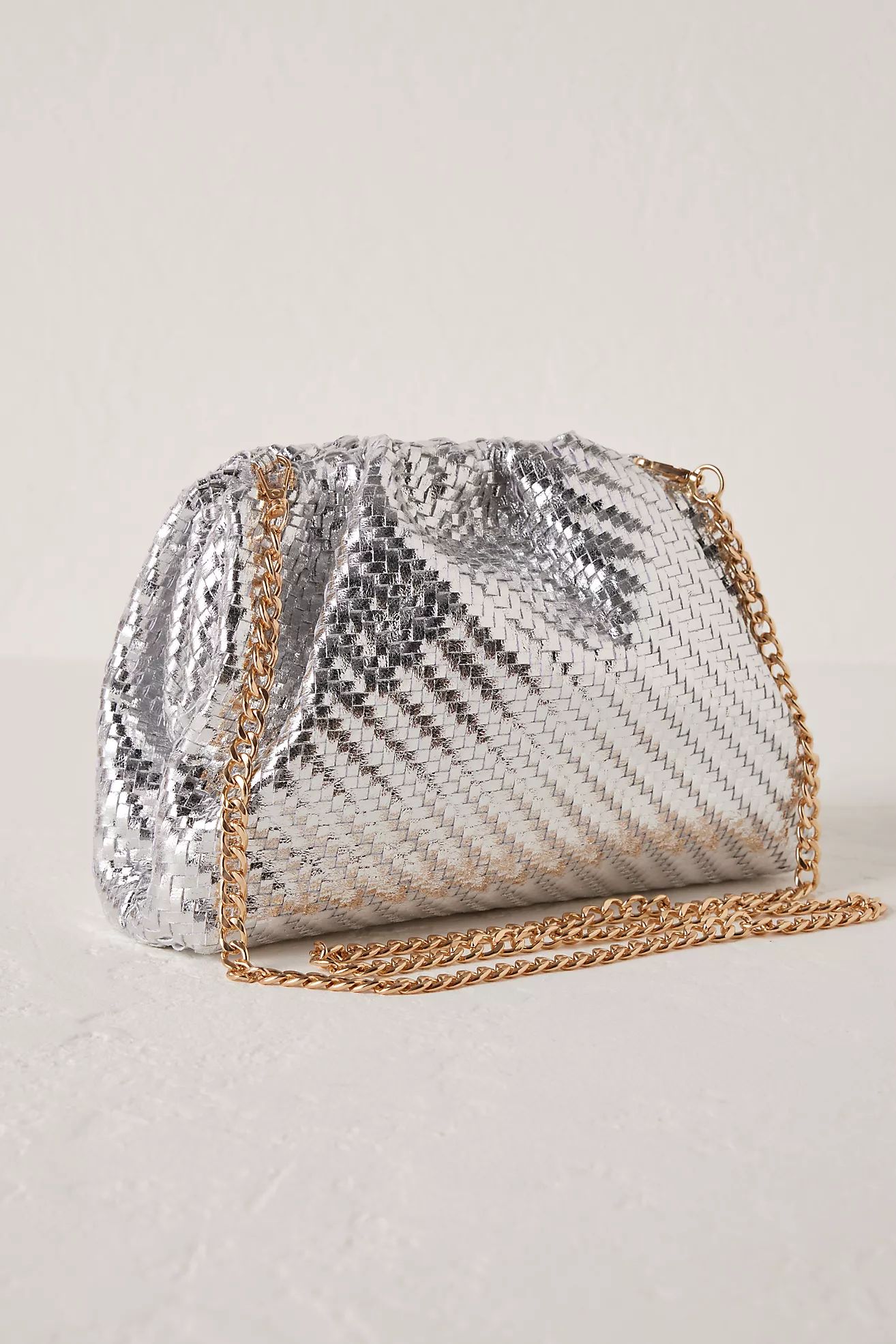 The Frankie Faux-Leather Clutch Bag | Anthropologie (UK)
