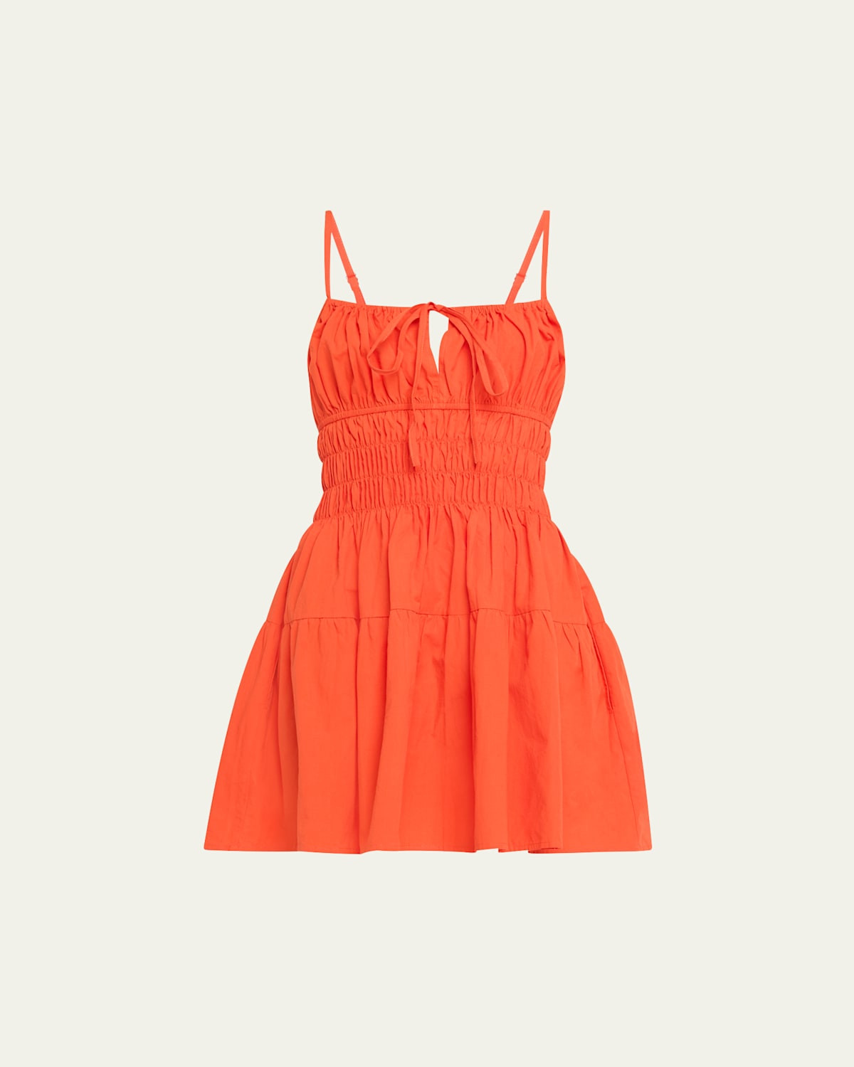 Caserto Ruched Mini Dress | Bergdorf Goodman