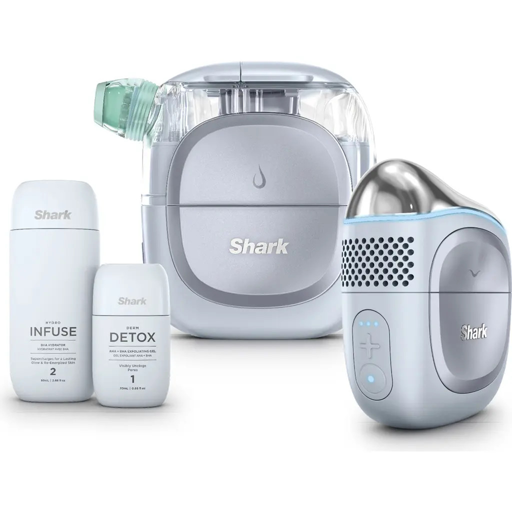 SHARK FacialPro™ Glow At home Hydro-Powered Facial System in Grey at Nordstrom | Nordstrom