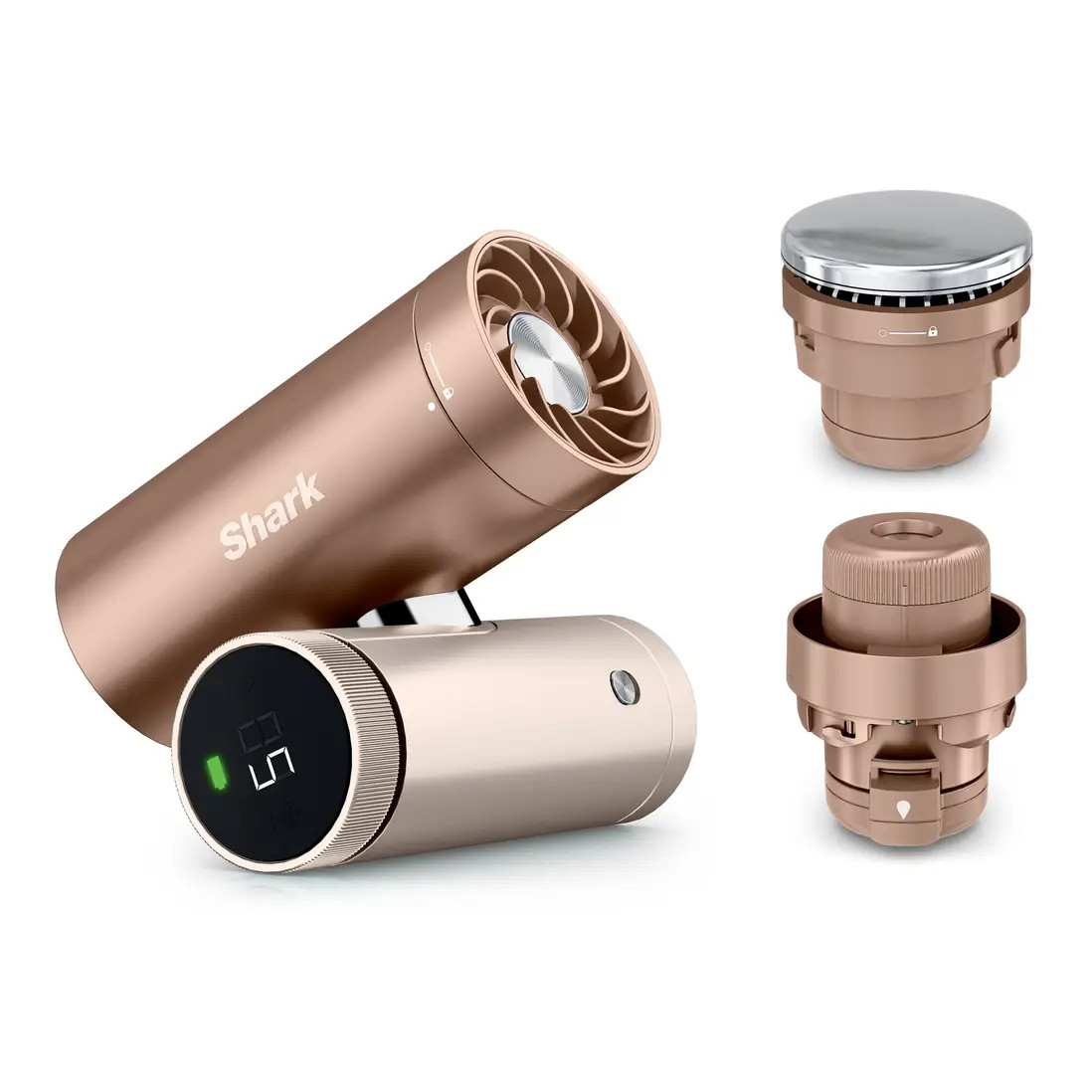 Rose Gold Shark ChillPill 3-in-1 Fan Mist & InstaChill System FA022UK | Debenhams | Debenhams UK
