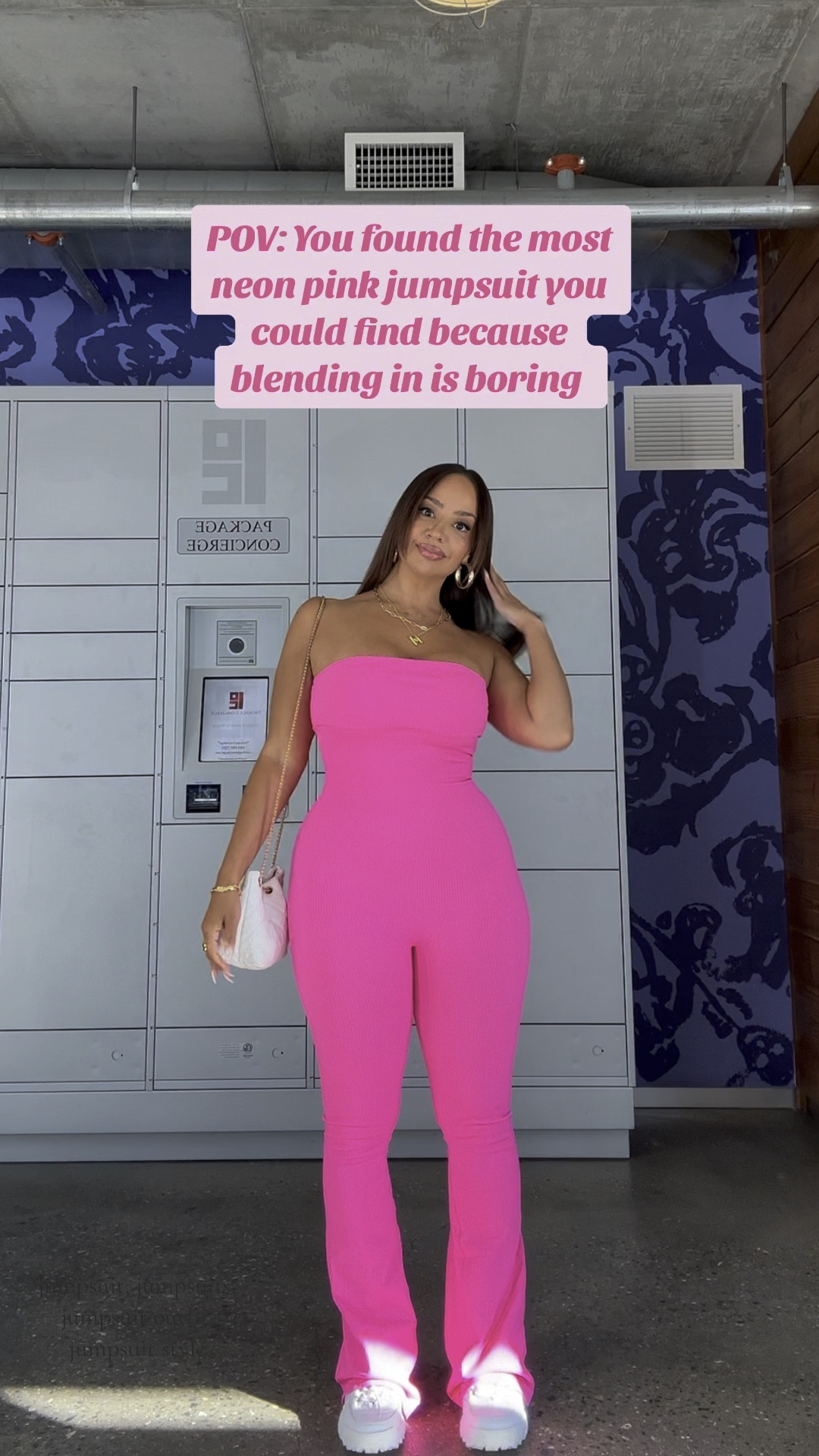 When I say NEON, I get NEON. 💖

Sizing ⬇️

5’3 
155 lbs
Size 8 
Bust: 34DDD/36DD
Waist: 28”
Hips: 43”
Wearing Size Small - this runs big

#jumpsuit
#jumpsuitstyle 
#jumpsuits 
#jumpsuitoutfit 

#LTKActive #LTKFindsUnder50 #LTKStyleTip