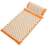 ProsourceFit Acupressure Mat and Pillow Set for Back/Neck Pain Relief and Muscle Relaxation | Amazon (US)