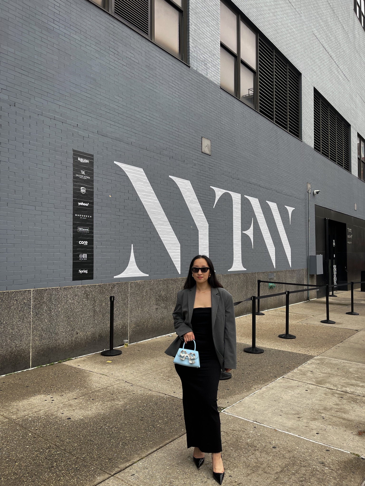 Baby blue 💙 #NYFW