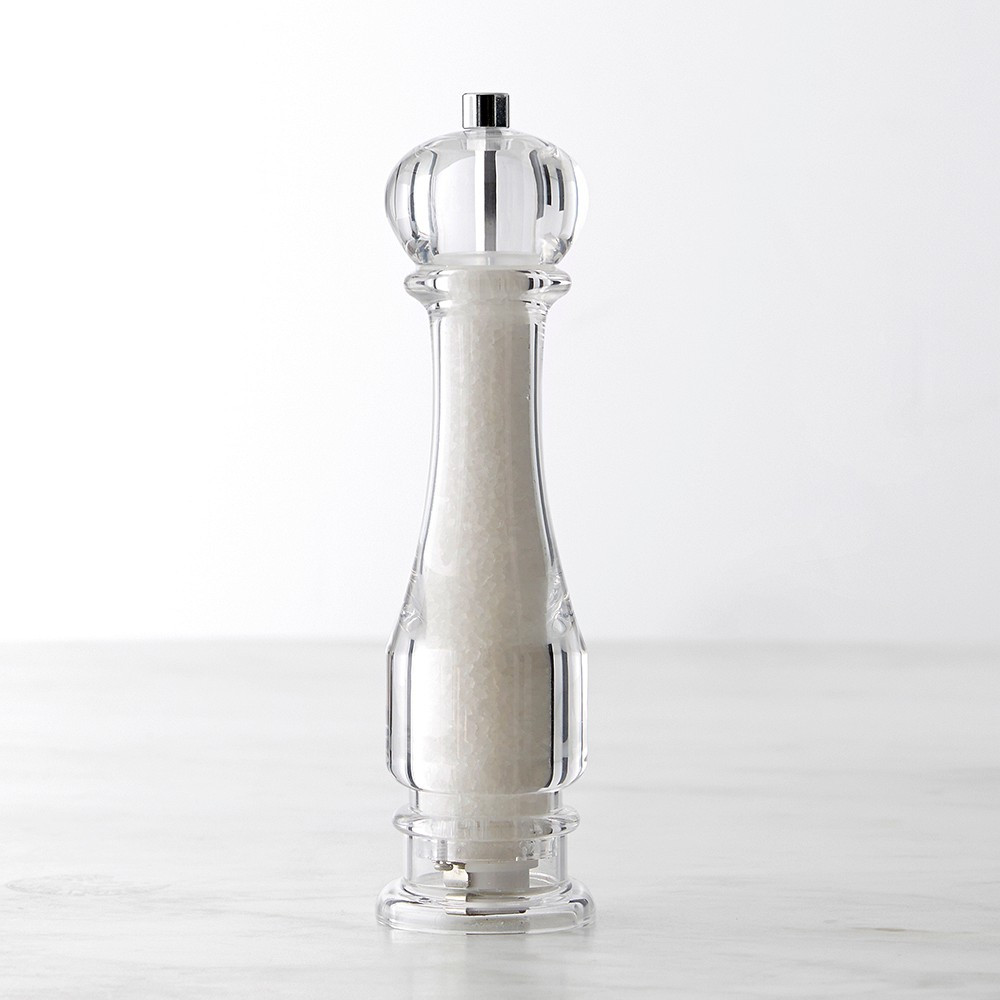 Williams Sonoma Traditional Acrylic Salt & Pepper Mills, 9" | Williams-Sonoma