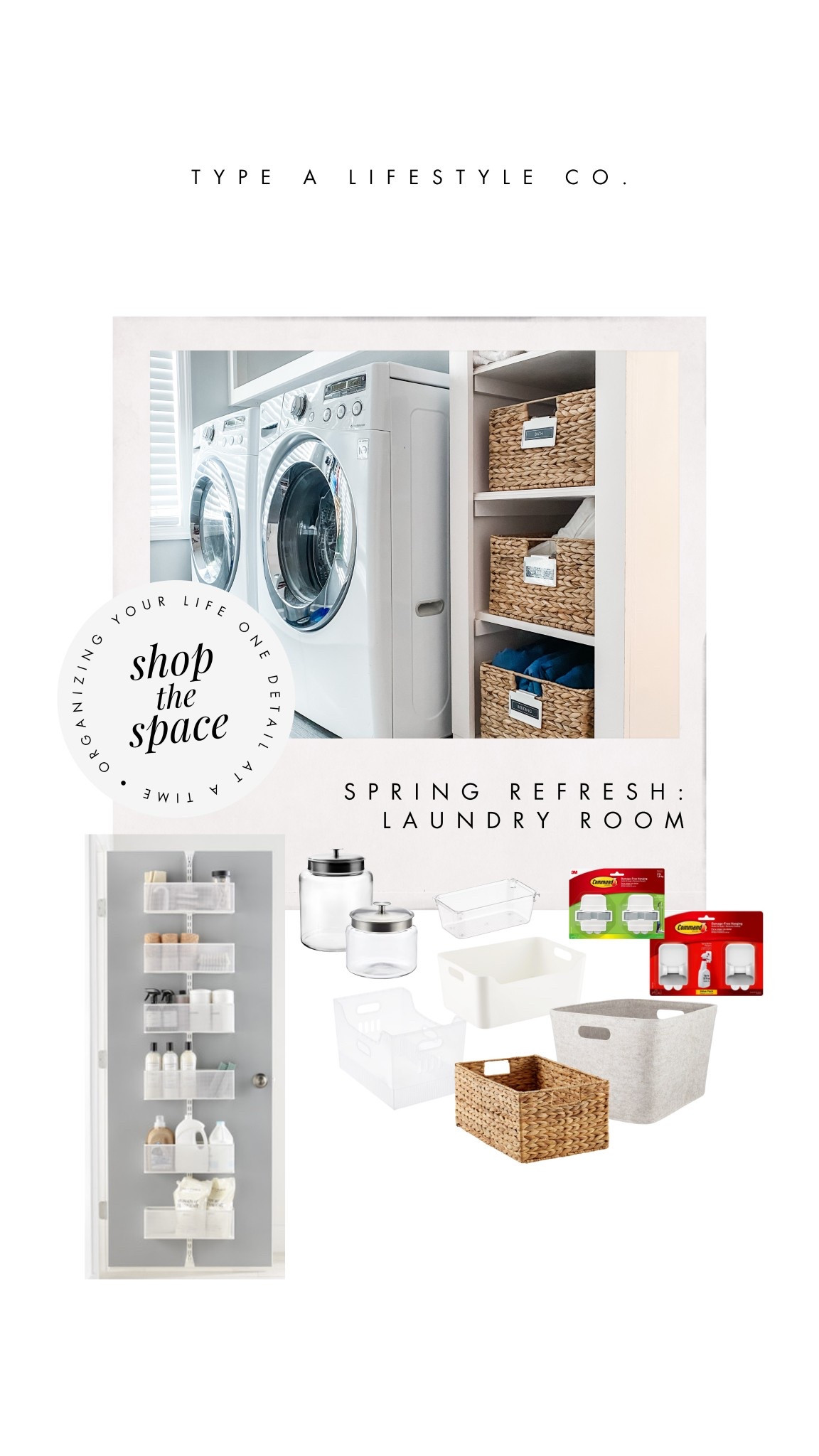 Shop our product picks for a Spring Refresh in the laundry room. 🌸🧺🫧

#LTKHome