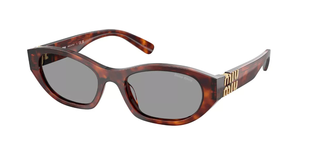 Miu Miu MUA03S 21C40O Women's Sunglasses Tortoiseshell Size 53 | SmartBuyGlasses Global