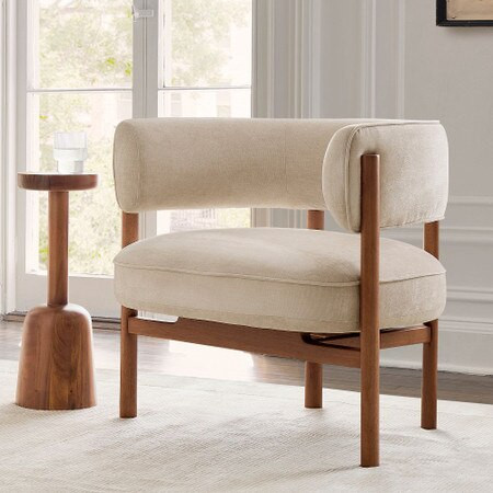 Craig Expressed Wood Armchair | West Elm (UK)