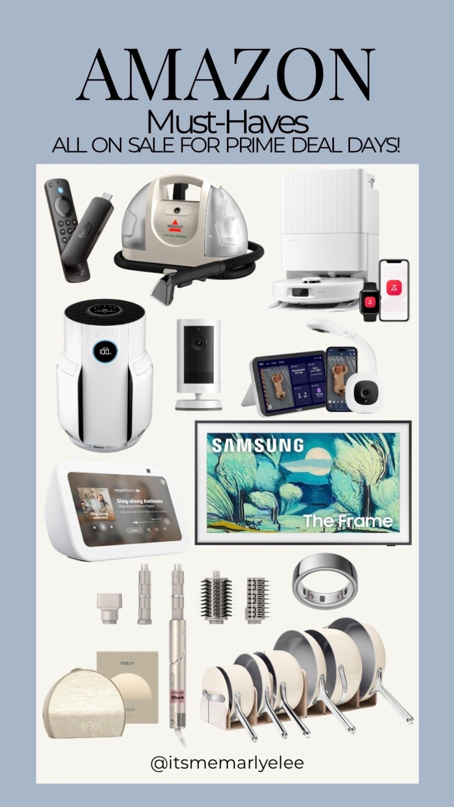 Amazon must-haves that are currently on sale!

Amazon finds, amazon home, Samsung tv, robot vacuum, bissell carpet cleaner, oura ring, echo, shark style, fire stick, home must haves, on sale, air purifier, ring camera

#LTKSaleAlert #LTKHome