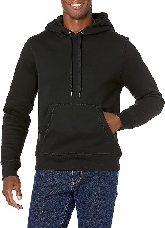 Amazon Essentials Men's Standard Hooded Fleece Sweatshirt | Amazon (US)