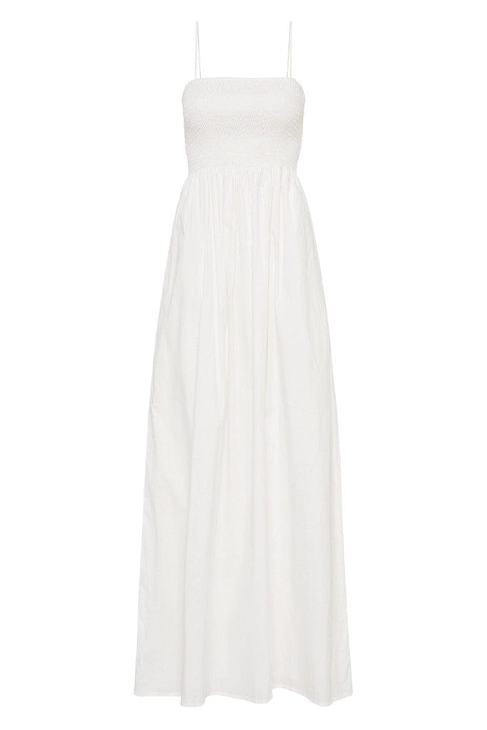 Tergu Maxi Dress White | Faithfull (AU)