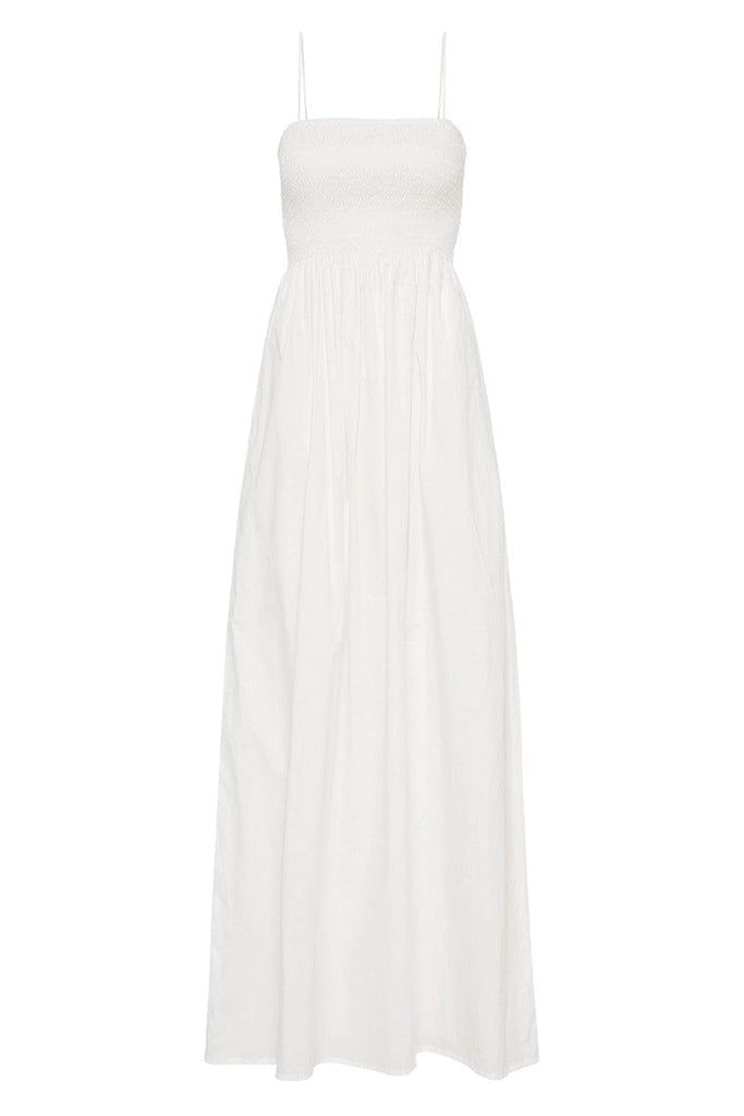Tergu Maxi Dress White | Faithfull (AU)