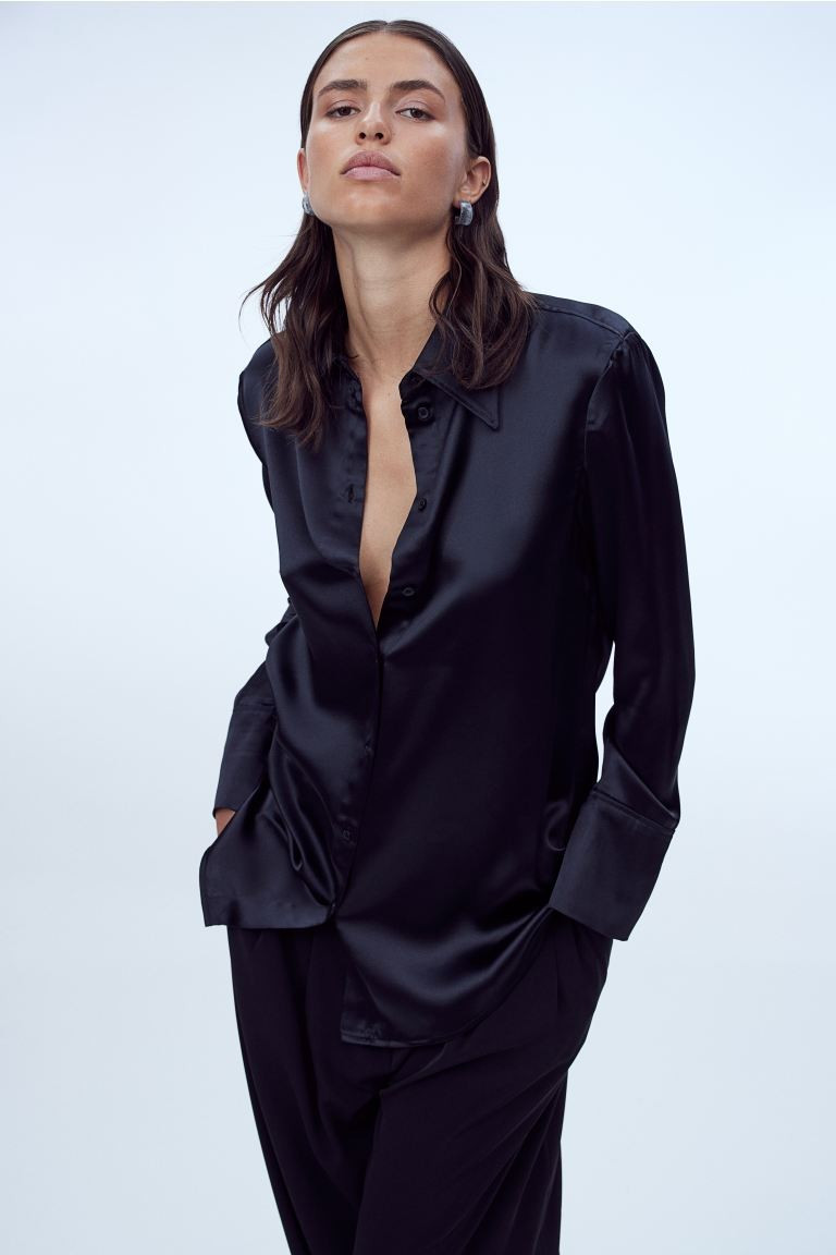 Satinbluse | H&M (DE, AT, CH, NL, FI)