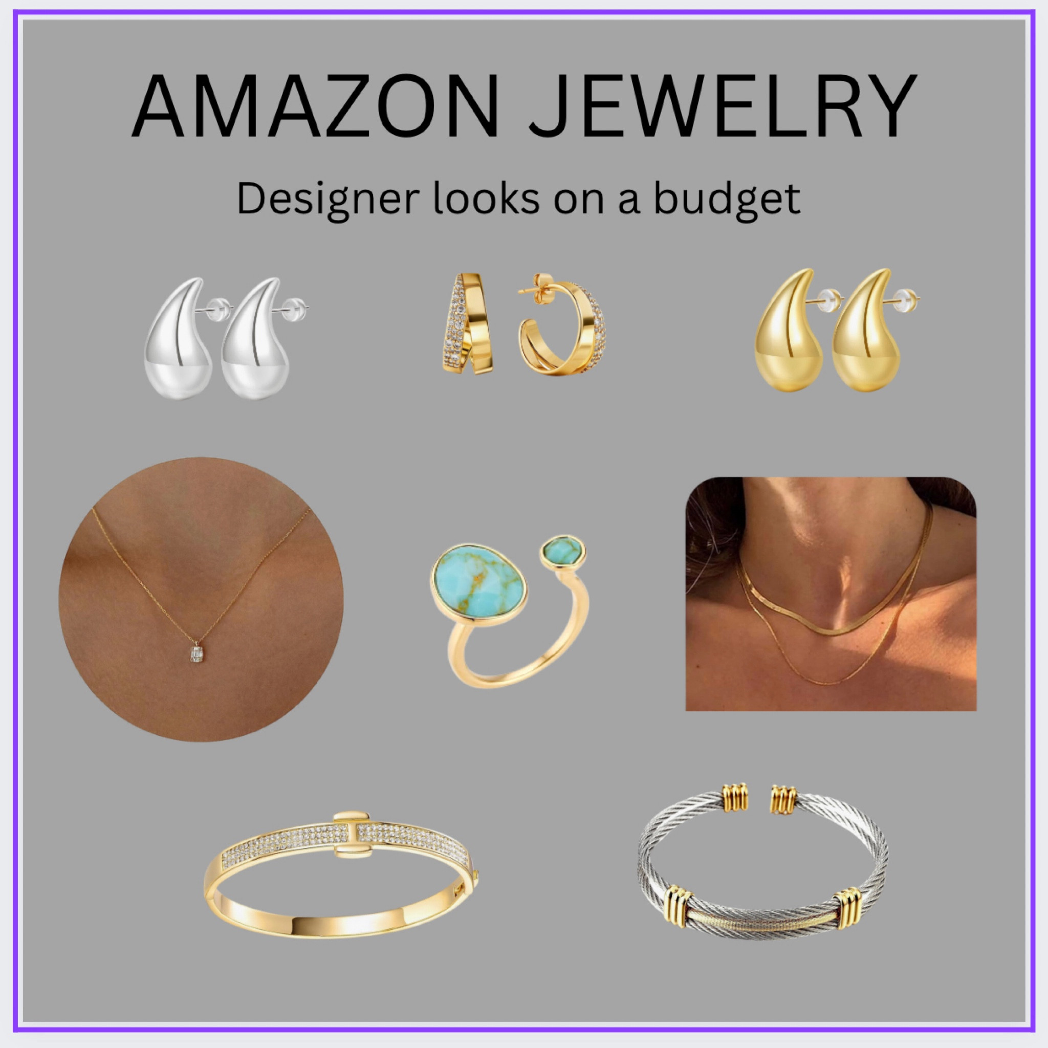 High end look pieces for a fraction of the price. 

#LTKunder50 #LTKstyletip #LTKFind