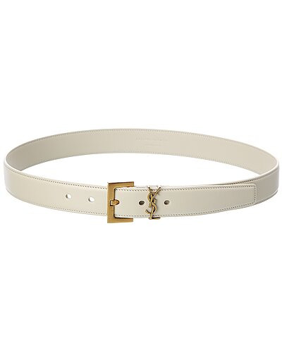 Monogram Leather Belt | Gilt & Gilt City