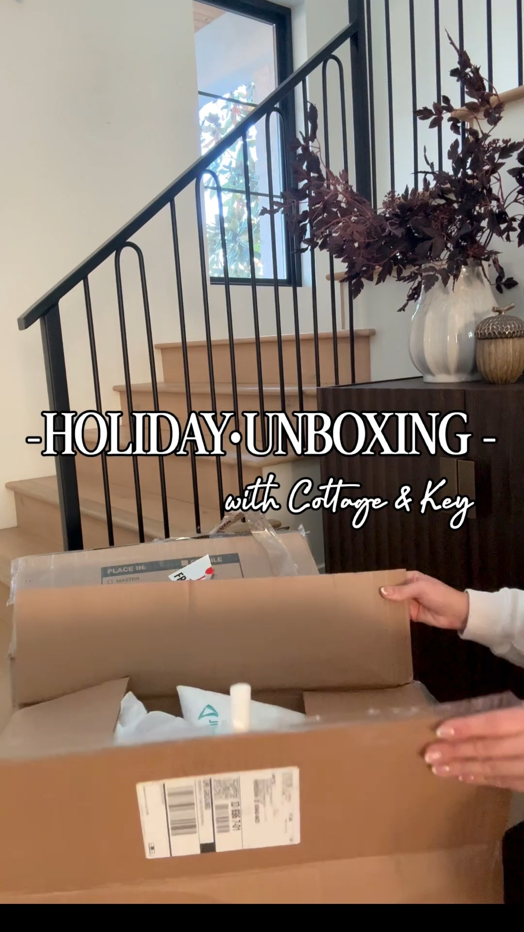 Sharing the first round up of my holiday unboxing with cottage and key. Absolutely fell in love with the small shop and connected with the owner. Excited to share the pieces I selected for styling my foyer for Christmas 

#LTKHoliday #LTKSeasonal