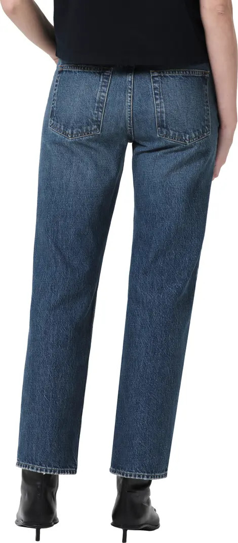 Valen High Waist Ankle Straight Leg Jeans | Nordstrom