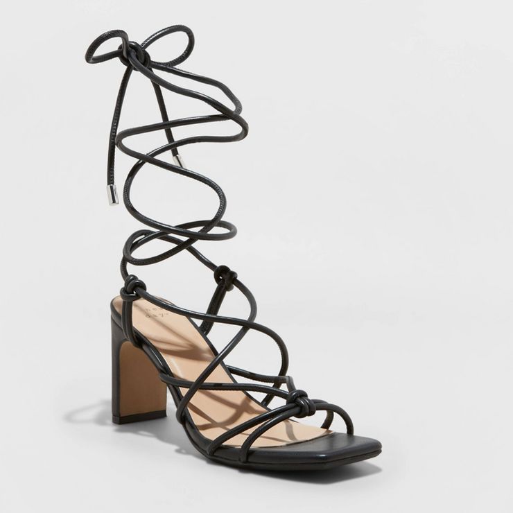 Women's Bria Strappy Heels - A New Day™ | Target