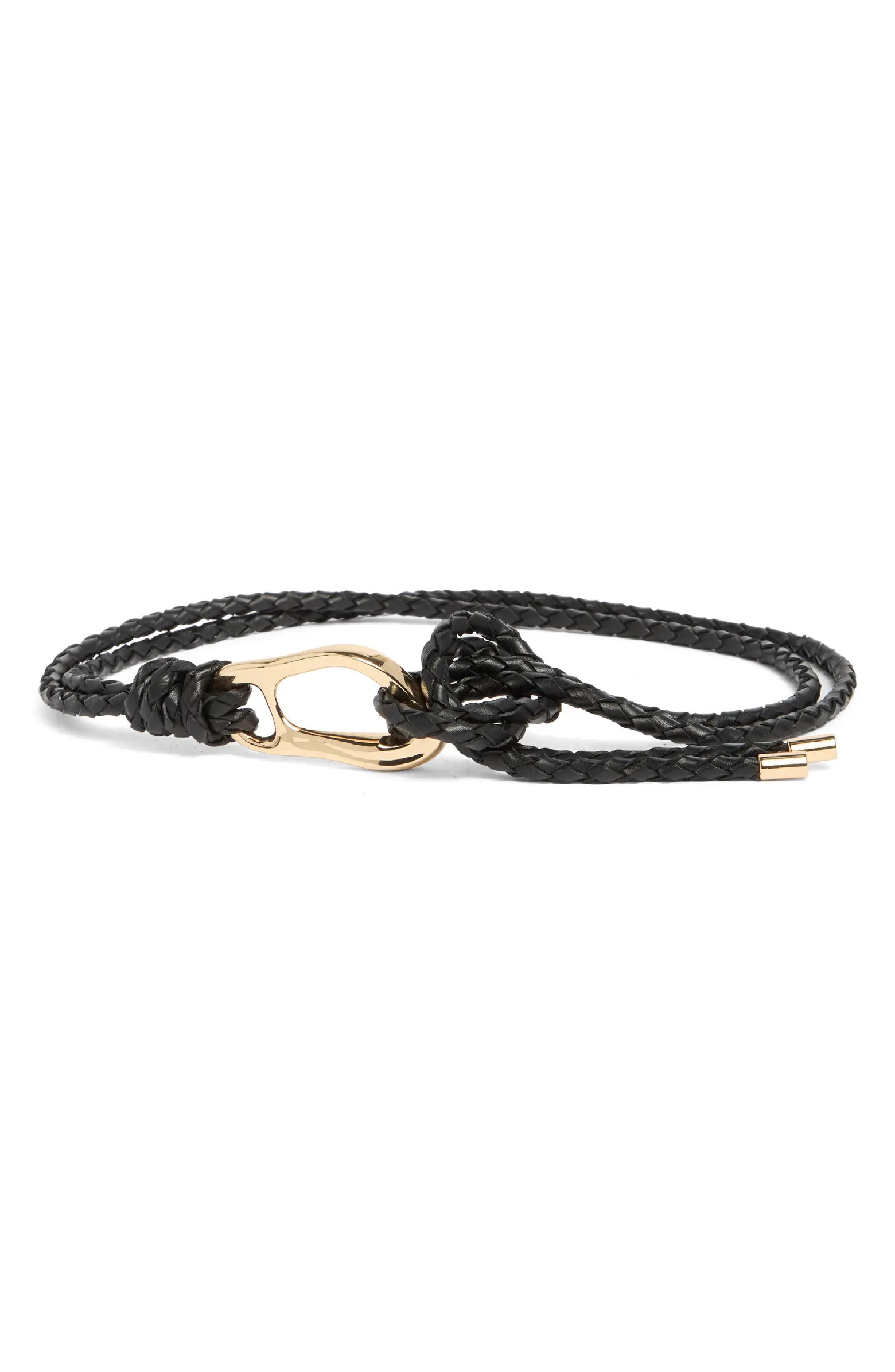 Syd Woven Leather Tie Belt | Nordstrom