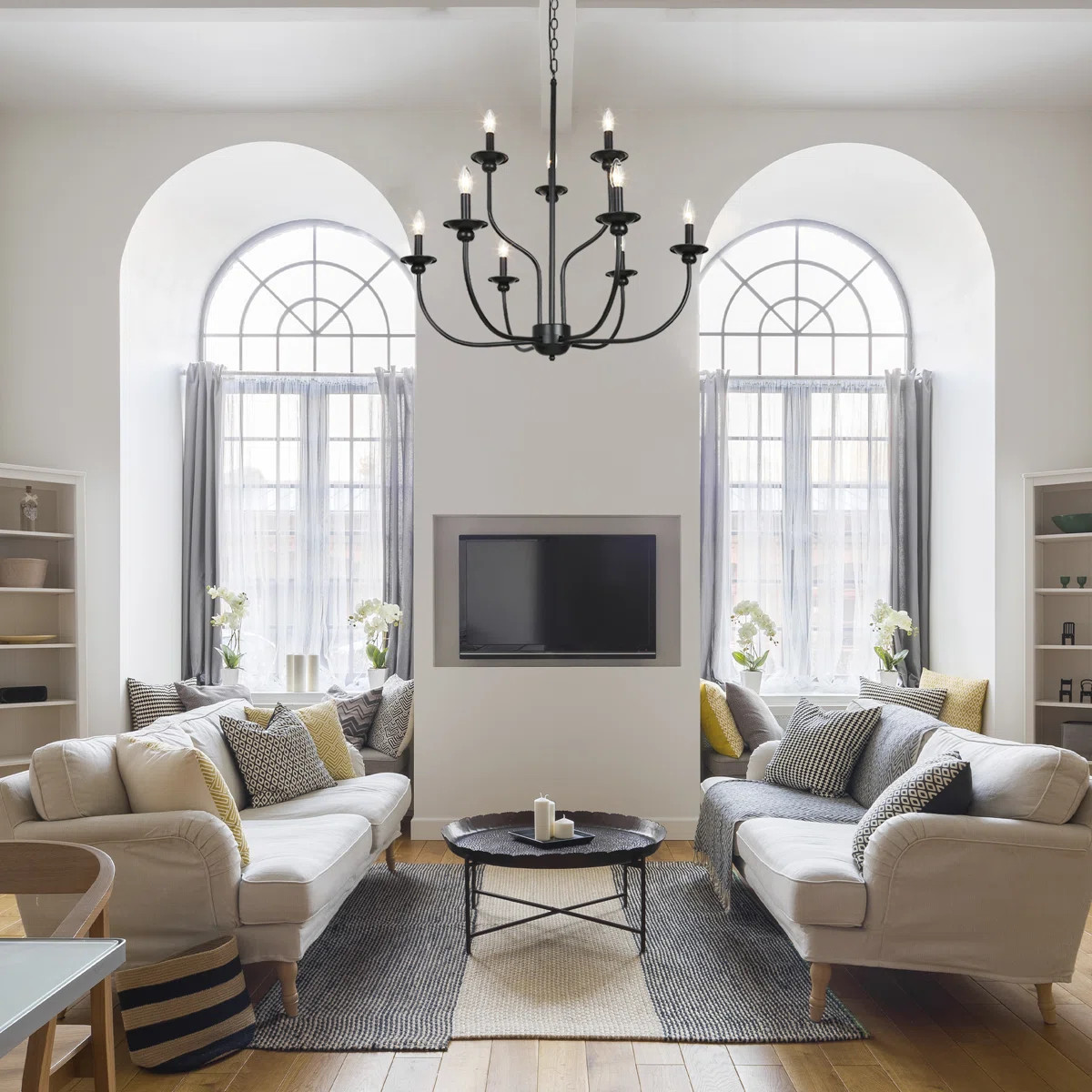 9-Light 30"W Candle Style Classic Chandelier | Wayfair North America