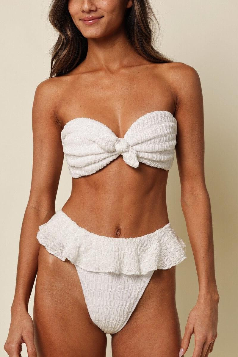 Seychelles Tamarindo Ruffle Bikini Bottom | Montce