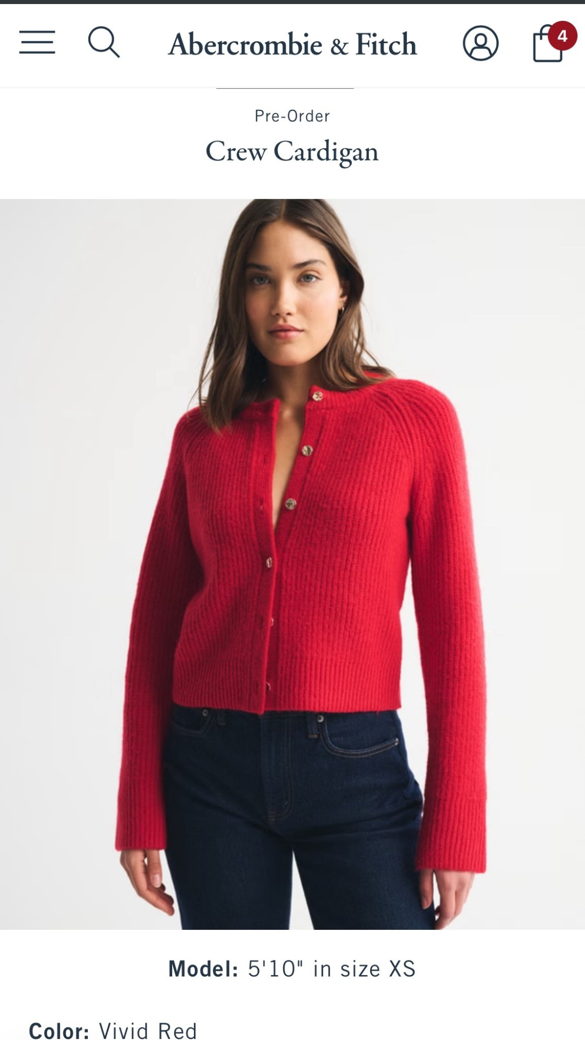 Abercrombie & Fitch

Crew Cardigan
Holiday sweater

#LTKHoliday #LTKSaleAlert