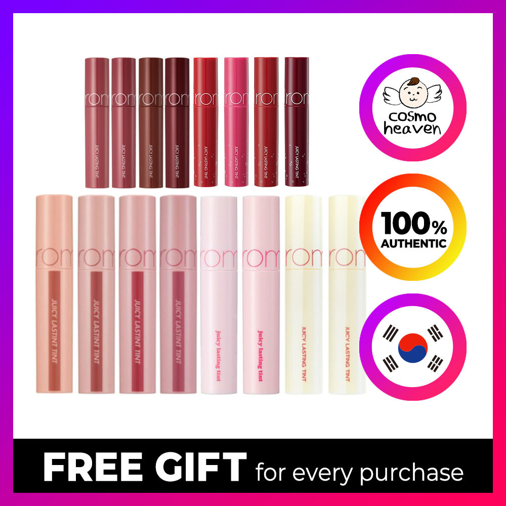 [Rom & nd] romand Juicy Lasting Tint 5,5g | Shopee (BR)