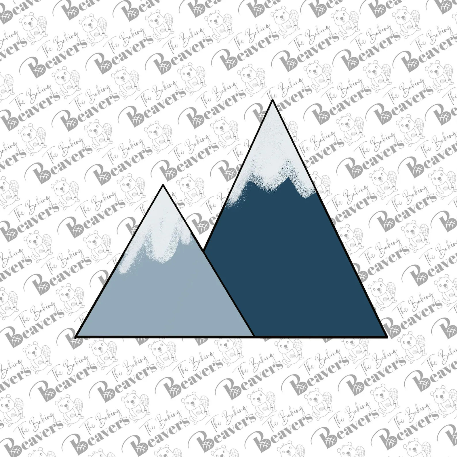 Pointed Mountains Cookie Cutter | Etsy (Global)