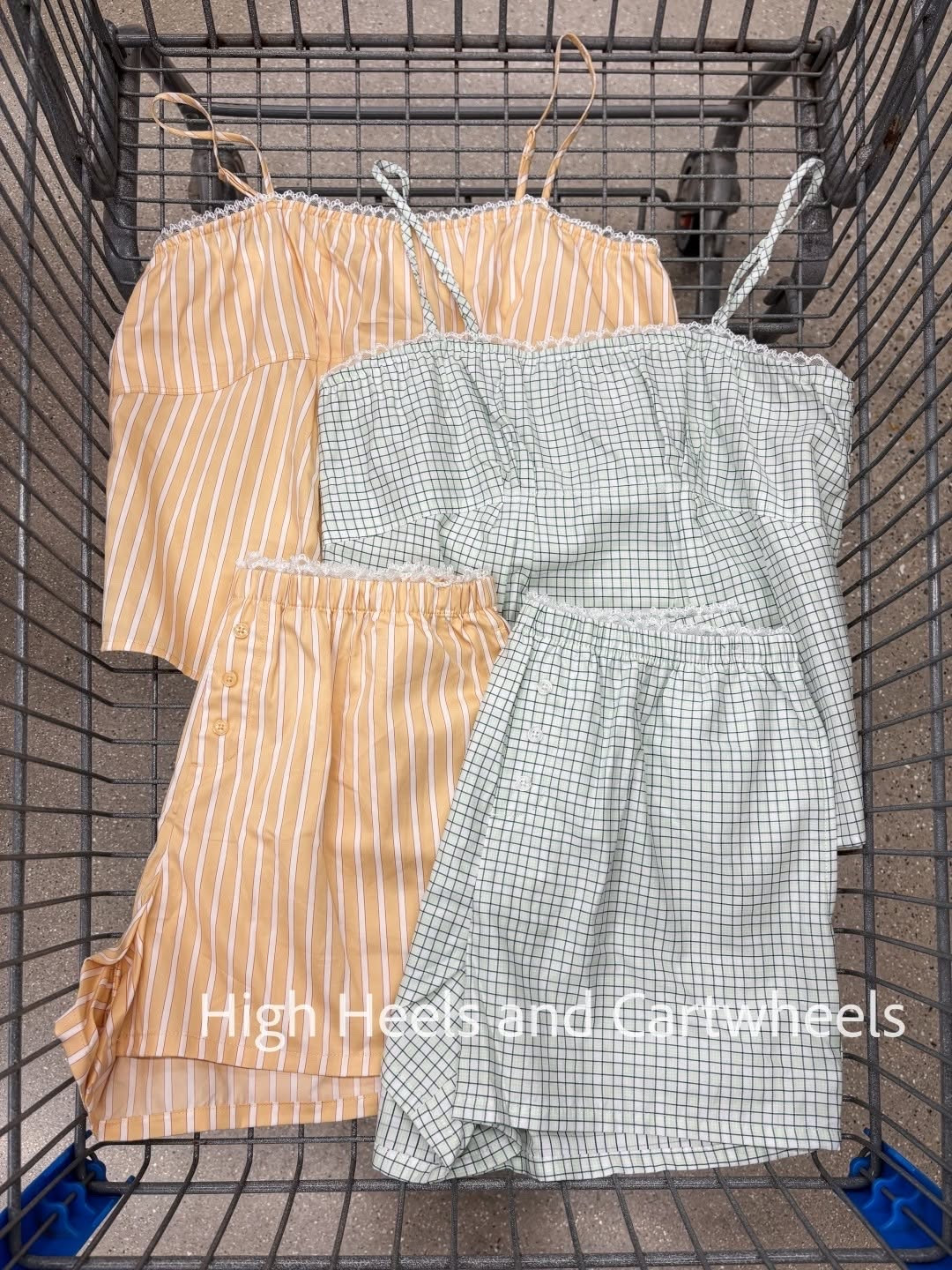 These sleep sets are great for keeping you cool at night. They are lightweight and comfy, and come in so many cute patterns!👏