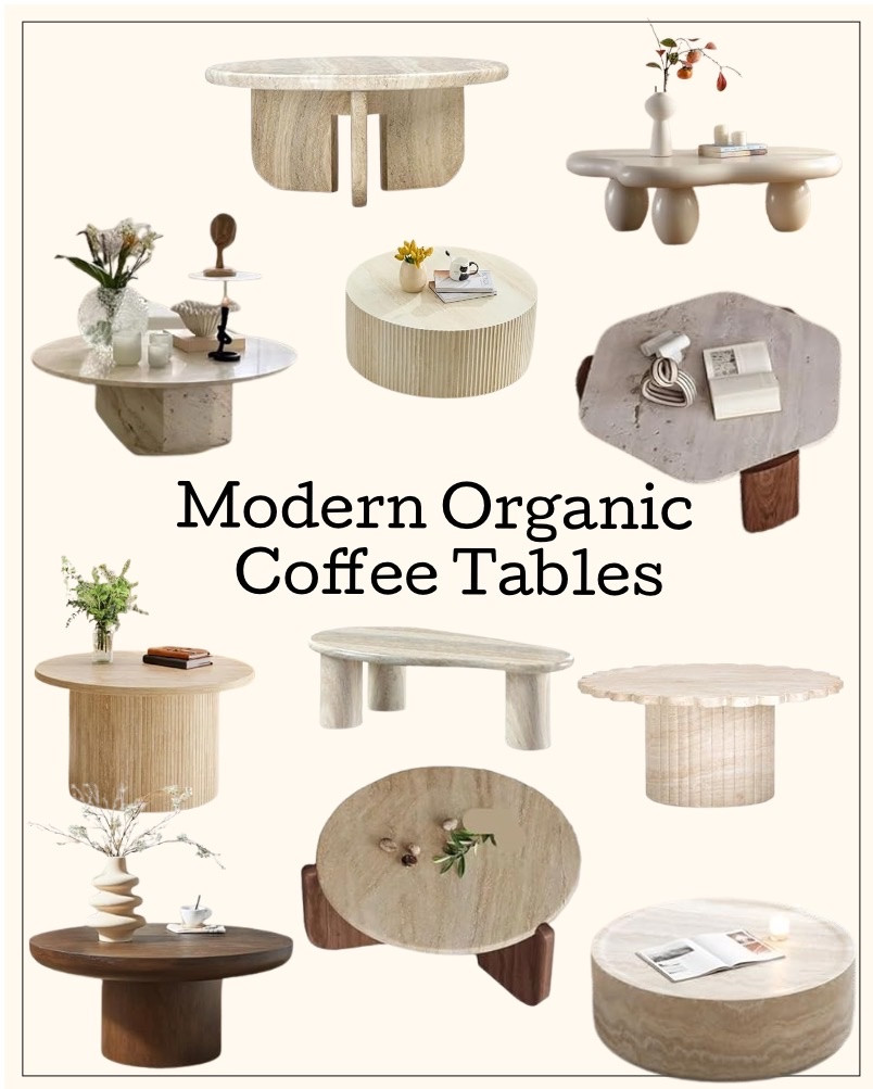 Refresh your living room for Fall with a stunning organic-modern coffee table!  🍁🍂

Shop High Quality, Neutral, Organic free-form Coffee Tables at every price point… starting at $150!! 💯

👉🏻 swipe 👉🏻  for more inspo!


.
.
.
Fall Home Refresh
Fall Decor
Fall Living Room Refresh
Modern Living Room Furniture
Neutral Home Aesthetic
Budget-Friendly Decorating
Modern Coffee Tables
Organic-Modern Furniture 
Affordable Living Room Furniture
affordable Elevated Coffee Tables
Marble coffee tables
Travertine coffee tables
wooden coffee tables
wabi-sabi style
organic shaped coffee tables
organic living room tables
free-form furniture 
free form coffee tables 
luxe for less furniture
#coffeetables #designerinspiredfurniture #interiordesigninspo
#fallrefresh #fallhomedecor